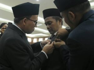 Dadan Daruslan Resmi Dilantik