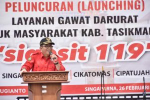 Sigesit 119 Resmi Diluncurkan Bupati Kabupaten Tasikmalaya