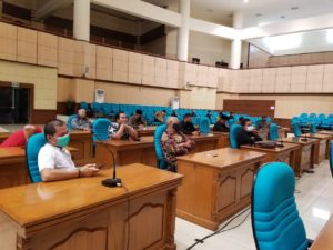 Rapat DPRD Kab. Tasikmalaya Bersama TAPD Diwarnai Walk out