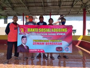 Membludak DBD di Kota Tasik, Anggota Dprd Gelar Baksos Fogging