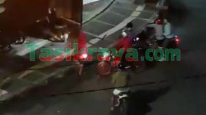 Viral ! Geng Motor di Tasikmalaya Serang Warnet