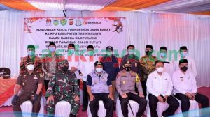 KPU & Forkopimda Jabar Silaturahim ke Calon Bupati dan Wakil Bupati Tasikmalaya