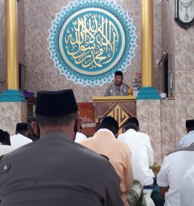 Masyarakat Salawu Terharu, Dengarkan Ceramah Wakapolres Kabupaten Tasikmalaya