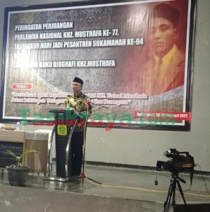 Ketua DPRD Kabupaten Tasikmalaya Bangga Atas Diluncurkannya Buku Biografi KH. Z. Musthafa