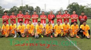 Polres Tasikmalaya Gelar Pertandingan Persahabatan Mini Soccer Dengan Para Jurnalis