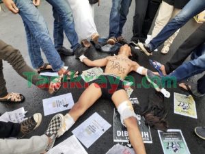 Forum Jurnalis Tasikmalaya Gelar Aksi Solidaritas Kekerasan Terhadap Jurnalis Tempo