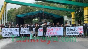 Aksi Solidaritas Peringati Hari Kartini, BEM Unsil Tolak Kekerasan Perempuan di Kampus