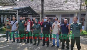 KAWALI Ciamis Datangi KPH Perhutani Tasikmalaya, Protes Penambangam Emas di Karangjaya dan Cineam