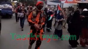 Mahatidana MPC PP Kabupaten Tasikmalaya Aksi Solidaritas Palestina Bersama Umat Muslim Tasikmalaya