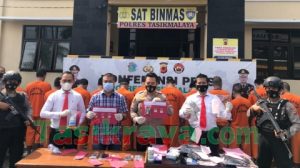 13 Orang Pemakai dan Pengedar Narkoba Ditangkap di Tasikmalaya
