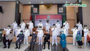 73 Kepala Desa di Kabupaten Tasikmalaya Dilantik