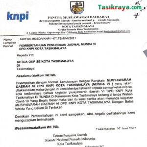 Musda KNPI Kota Tasikmalaya Dibatalkan Jam 01.00 Dinihari