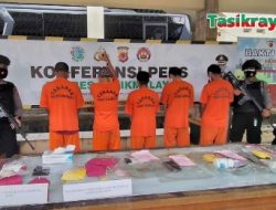 Lima Pengedar Narkoba di Kabupaten Tasikmalaya Berhasil Diungkap, Ada Penjual Es Kelapa Muda Mangkubumi