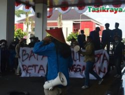PMII Kota Tasikmalaya Demo Walikota, Soroti Masalah Pertanian