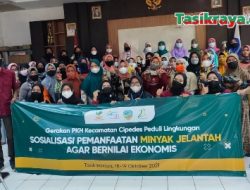 PKH Cipedes Launching Gerakan Peduli Lingkungan Sekaligus Pemberdayaan KPM