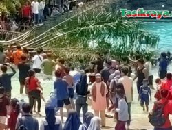 Heboh di Medsos! Pohon Sawit Teejay Tasikmalaya Timpa Lima Pengunjung