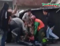 Mobil Bak Terbalik Saat Antar Pengajian, Puluhan Warga Puspahiang Jadi Korban