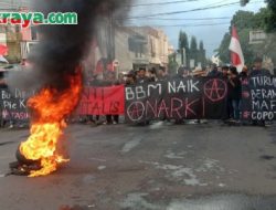 Jaringan Persatuan Asli Tasik (JAPATI) Demonstrasi Tolak BBM Naik