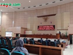 DPRD Kabupaten Tasikmalaya Gelar Paripurna Persetujuan Perubahan Program Pembentukan Peraturan Daerah Tahun 2023