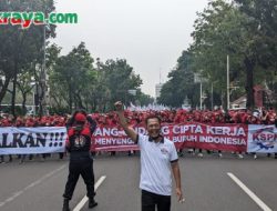 Puluhan Ribu Buruh KSPN Turun ke Jalan Peringati Hari Buruh Internasional