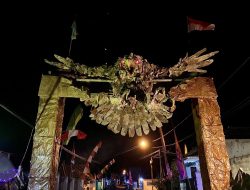 Terbuat Bahan Kararas, Patung Garuda Cibungkul Viral di Medsos