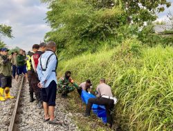 Pria Tanpa Identitas Tewas Tertabrak Kereta di Cisayong