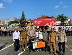 Pelajar Sodonghilir Diapresiasi Polres Tasik Aksi Heroik di HUT Kemerdekaan