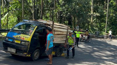 Atasi Kecelakaan, Satlantas Polres Tasikmalaya Kerahkan Tim Ganjal Ban