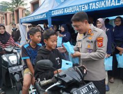 Selain Bagi Takjil Puasa, Polres Tasikmalaya Gelar Pengobatan Gratis
