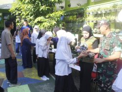 Dandim Tasikmalaya Gelar Doa Bersama & Santunan Anak Yatim di SD Citapen