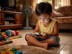 Balita di Era Scroll: Dampak Gadget pada Emosi Anak