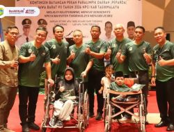 Hadapi Peparda Jawa Barat VII, Bupati Tasikmalaya Apresiasi Atlet Disabilitas