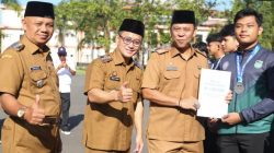 Selain Capaian IPM Naik, Bupati Berikan Penghargaan Atlet Cabor