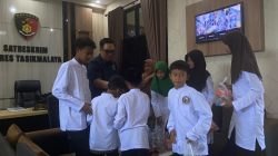 Jemput Keberkahan Satreskrim Polres Tasikmalaya Ketuk Pintu Langit Berbagi dengan Anak Yatim