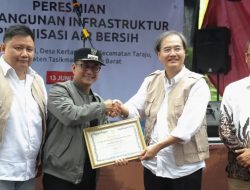 Bupati Tasikmalaya Gaet Sektor Swasta Pipanisasi Dibangun Air Bersih di Taraju