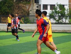 Taklukan Perwira Polres 3-2, Pokja Jurnalis Buka Rangkaian Hut Bhayangkara ke-80