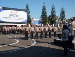 Tekankan Peningkatan Etika & Kinerja, 70 Personel Polres Tasikmalaya Naik Pangkat