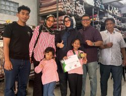 Atlet Cilik Taekwondo Kini Dapat Apresiasi dari Pengusaha Azad Textile, Walikota Entah Kemana ?