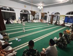 Mulai Bangun Desa, Satgas TMMD Kodim 0612 Tasikmalaya & Warga Satukan Langkah Dalam Doa