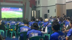Pererat Sinergi dengan Masyarakat, Polres Tasikmalaya Nobar Persib Vs Persebaya