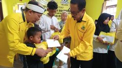 HUT ke-50 Ketum Bahlil, DPD Golkar Kabupaten Tasikmalaya Santuni 100 Anak Yatim