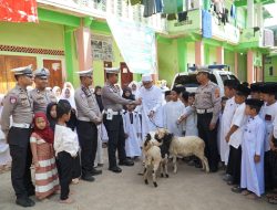Program Sujud Satlantas Polres Tasikmalaya Perkuat Ketahanan Pangan di Puspahiang