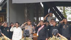 Di Kaki Gunung Galunggung, Keturunan Raja Sunda Gelar Upacara Kemerdekaan ke-81