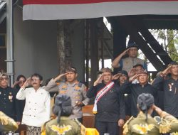 Di Kaki Gunung Galunggung, Keturunan Raja Sunda Gelar Upacara Kemerdekaan ke-81