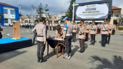Sembilan Pejabat Polres Tasikmalaya Dimutasi, Ini Pesan Kapolres !