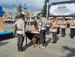 Sembilan Pejabat Polres Tasikmalaya Dimutasi, Ini Pesan Kapolres !