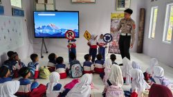Satlantas Polres Tasikmalaya Edukasi Anak-anak Sejak Dini Tentang Lalu Lintas