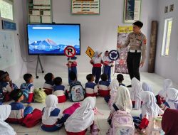 Satlantas Polres Tasikmalaya Edukasi Anak-anak Sejak Dini Tentang Lalu Lintas